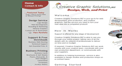 Desktop Screenshot of creativegraphicsolutions.biz